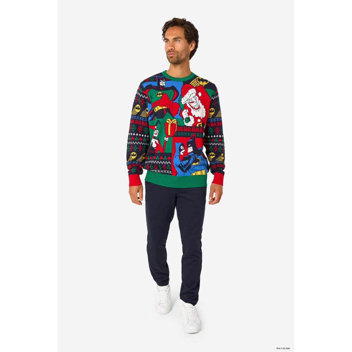 Op deze afbeelding zie je een Kostuums, van het merk Opposuits. Batman™ Christmas Sweater