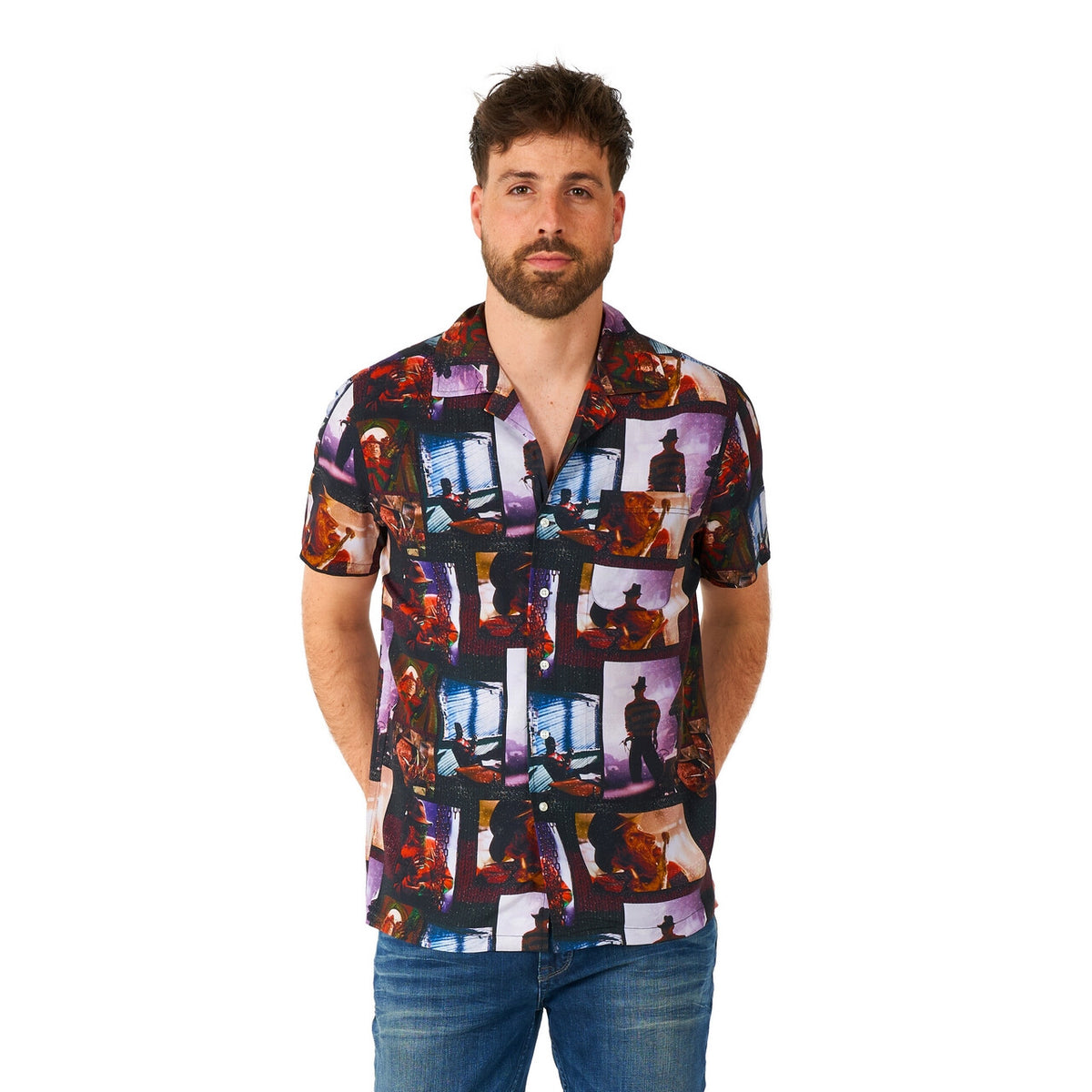 Op deze afbeelding zie je een Kostuums, van het merk Opposuits. A Nightmare On Elmstreet Overhemd Man
