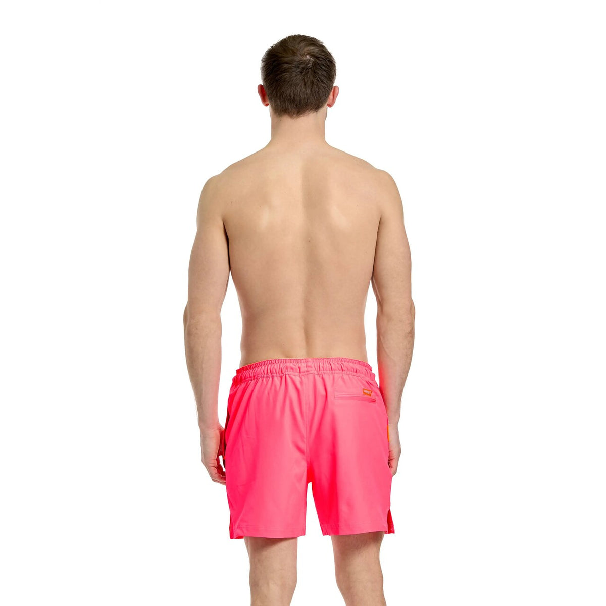 Op deze afbeelding zie je een Kostuums, van het merk Opposuits. Neon Pink Power Beachwear Man