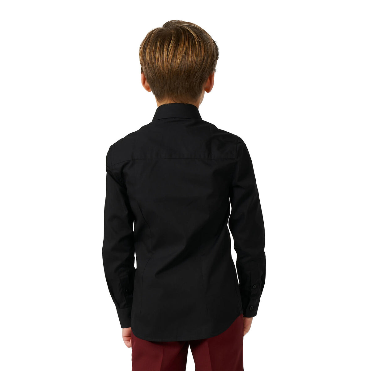 Op deze afbeelding zie je een Kostuums, van het merk Opposuits. Zeer Nette Gelegenheden Blouse Zwart Jongen