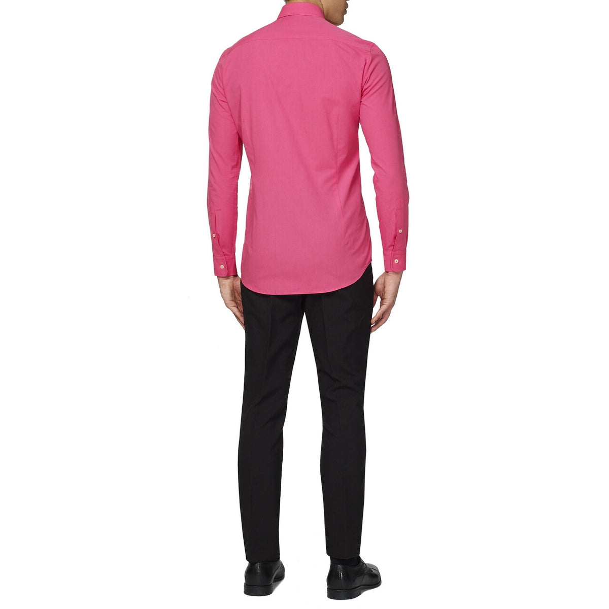 Op deze afbeelding zie je een Kostuums, van het merk Opposuits. Mister Pink Roze Overhemd Lange Mouwen Man