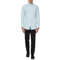 Chemise Bleu Clair Cool Blue À Manches Longues Homme