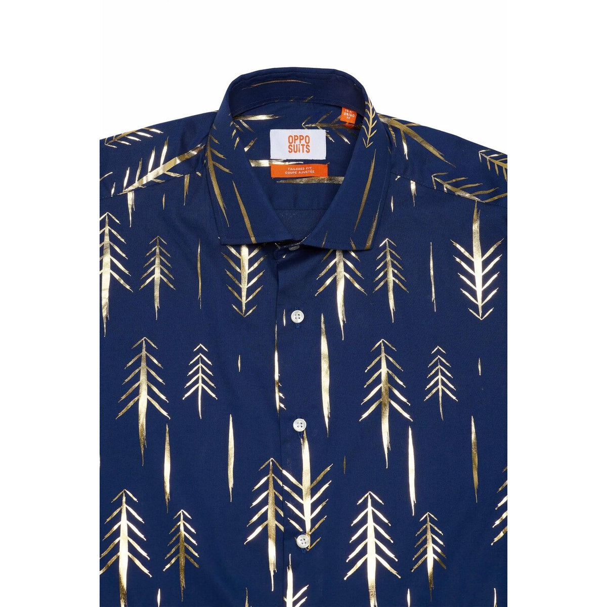 Op deze afbeelding zie je een Kostuums, van het merk Opposuits. Teriffic Trees Overhemd Man