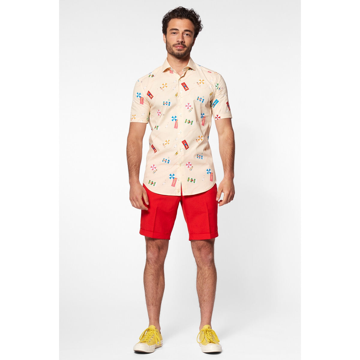 Op deze afbeelding zie je een Kostuums, van het merk Opposuits. Holiday Beach Life Blouse Man