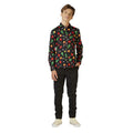 Chemise De Noël Avec Motifs Darbres, Cadeaux Et Cloches Garçon