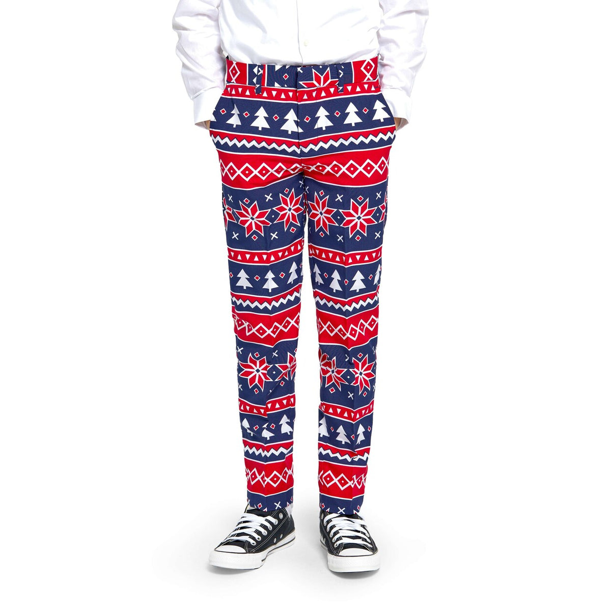 Op deze afbeelding zie je een Kostuums, van het merk Opposuits. Teen Boys Nordic Noel Jongen Kostuum