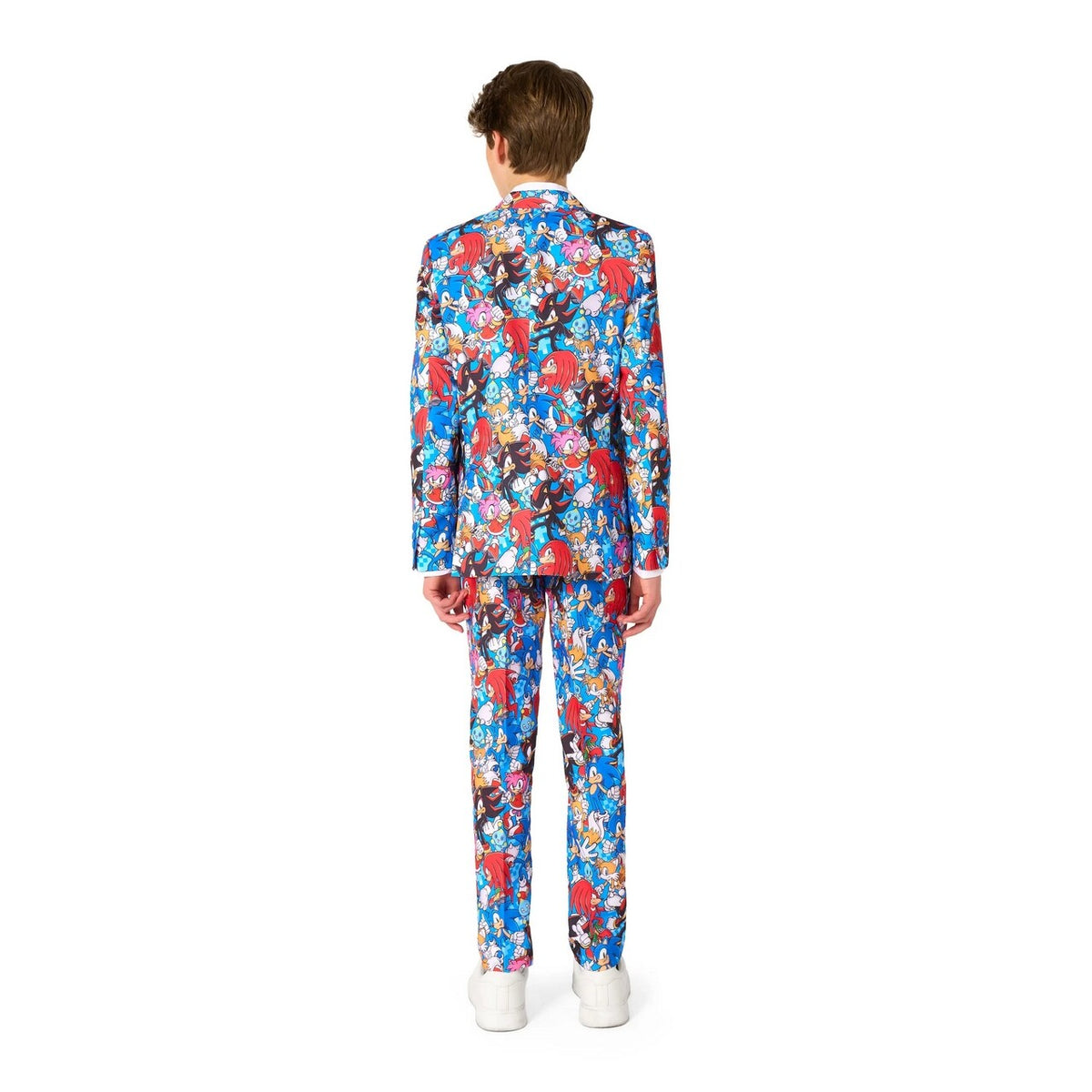 Op deze afbeelding zie je een Kostuums, van het merk Opposuits. Sonic The Hedgehog Jongen Kostuum