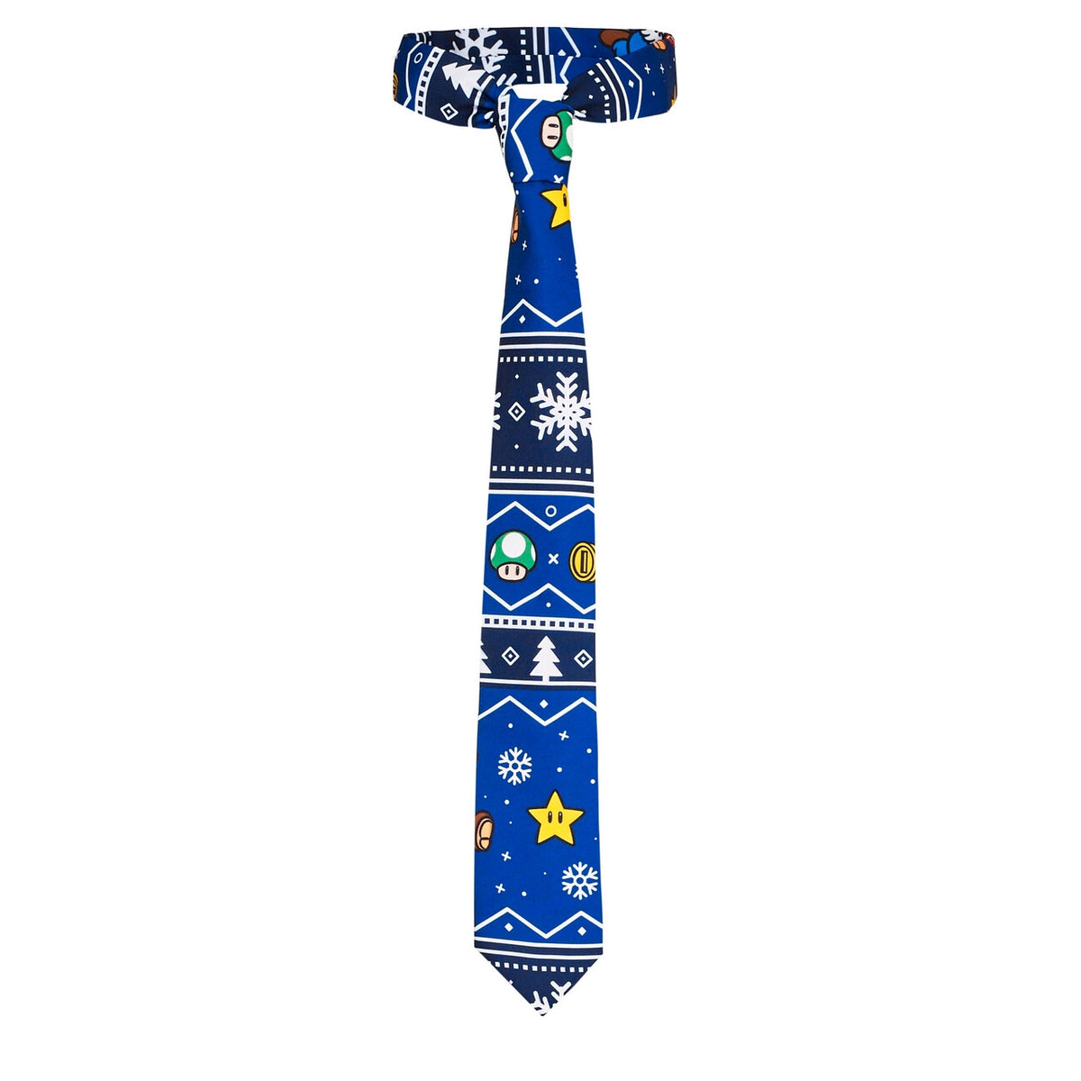 Op deze afbeelding zie je een Kostuums, van het merk Opposuits. Merry Mario™ Kerst Computerspel Man Kostuum