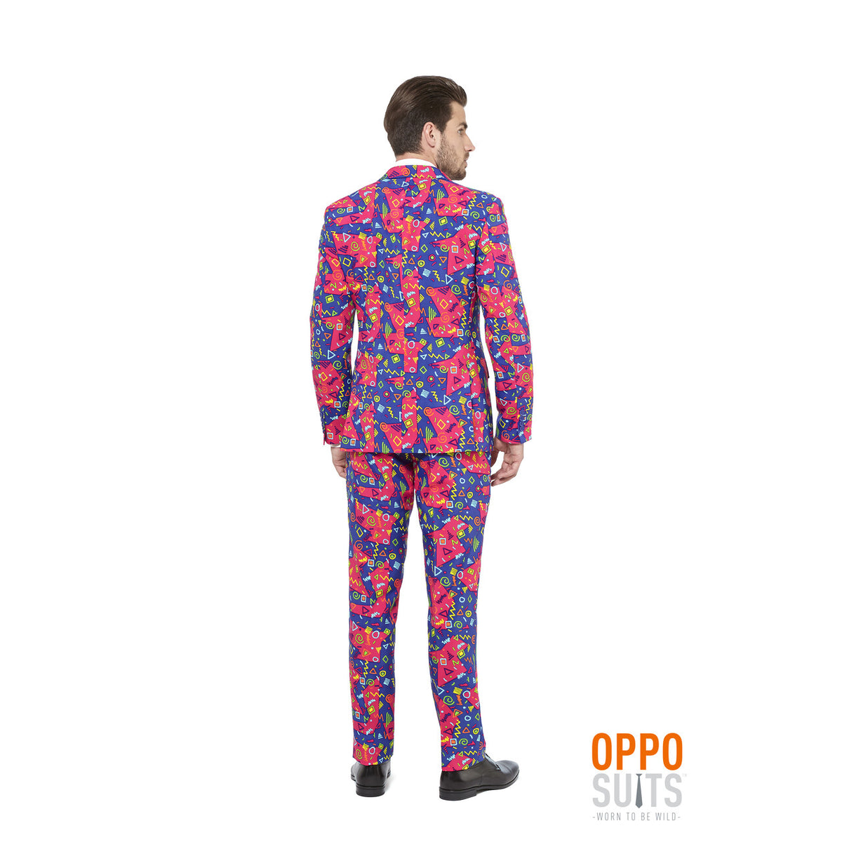 Op deze afbeelding zie je een Kostuums, van het merk Opposuits. Psychedelic The Fresh Prince Opposuit Man Kostuum