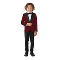 Costume Garçon Bordeaux Et Pantalon Noir Costume
