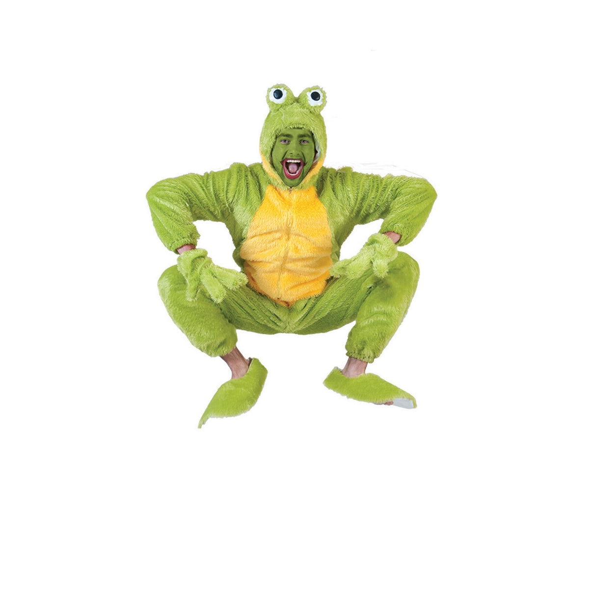 Op deze afbeelding zie je een Kostuums, van het merk Pierros. Kikker Kostuum