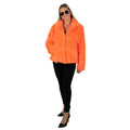 Manteau En Fourrure Madame Orange Royale