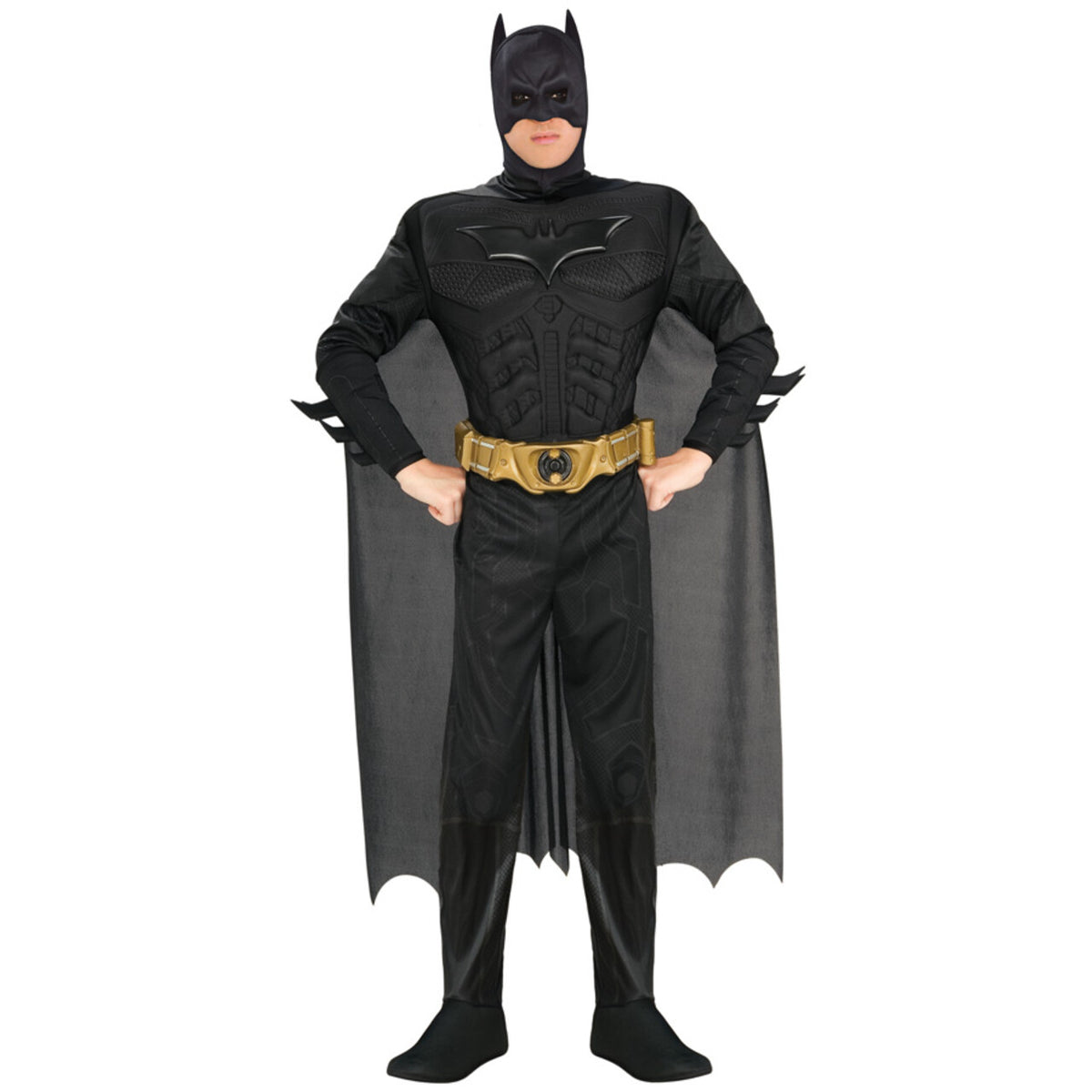 Op deze afbeelding zie je een Kostuums, van het merk PartyXplosion. Batman Volwassenen Kostuum