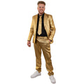 Costume Glamour Disco Doré 3 Pièces Costume
