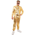 Survêtement Métallisé Doré Homme Costume