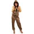 Icône Style Sport Léopard Doré Costume
