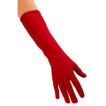 Gants Longs En Nylon Néon Rouge Du Diable
