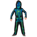 Squelette Vert Néon Costume Garçon