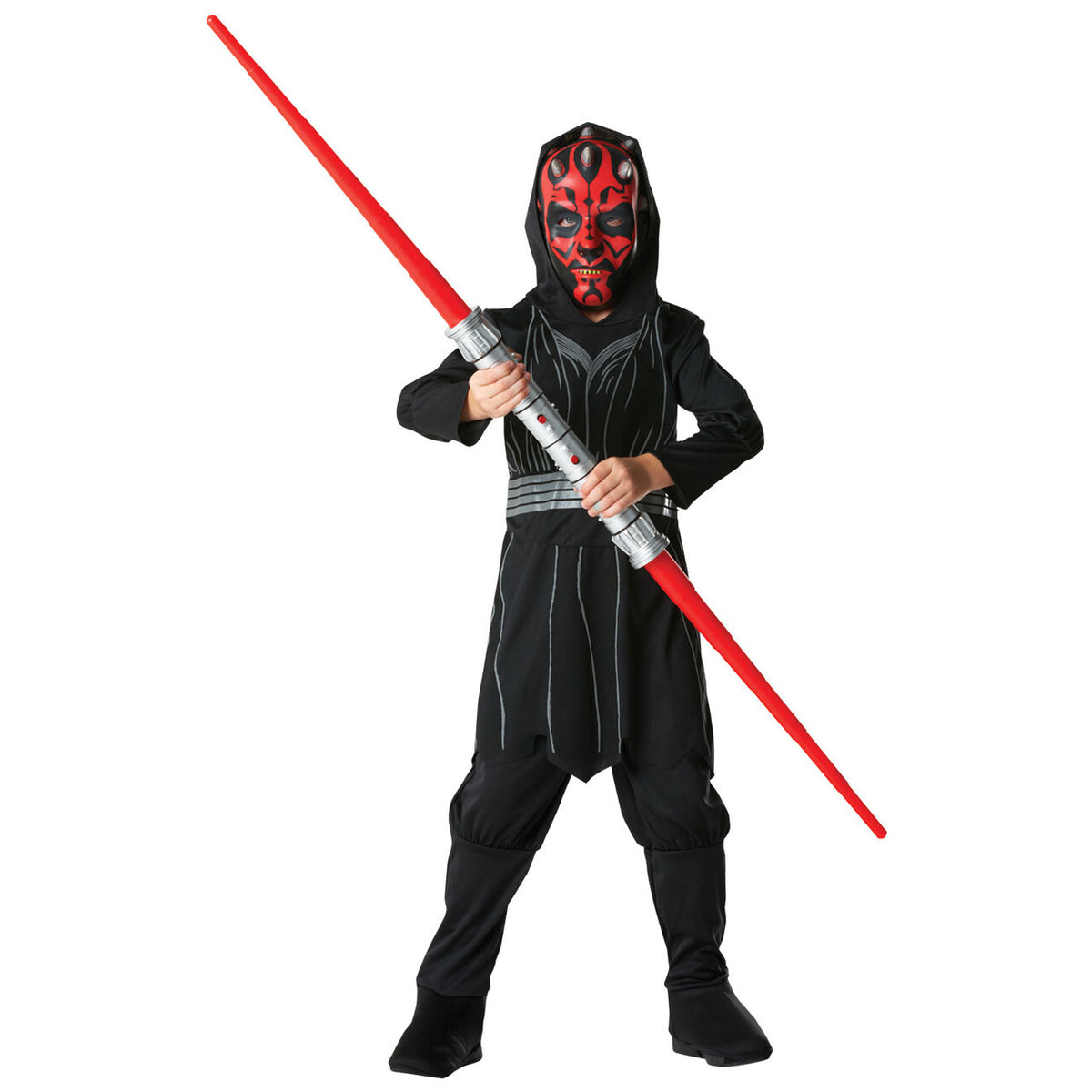 Op deze afbeelding zie je een Kostuums, van het merk Rubies. Darth Maul Kostuum Jongen