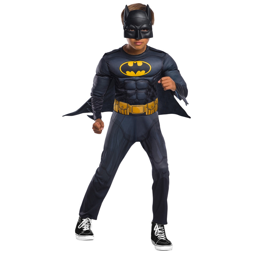 Op deze afbeelding zie je een Kostuums, van het merk Rubies. Mysterieuze Nacht Batman Kind Jongen Kostuum