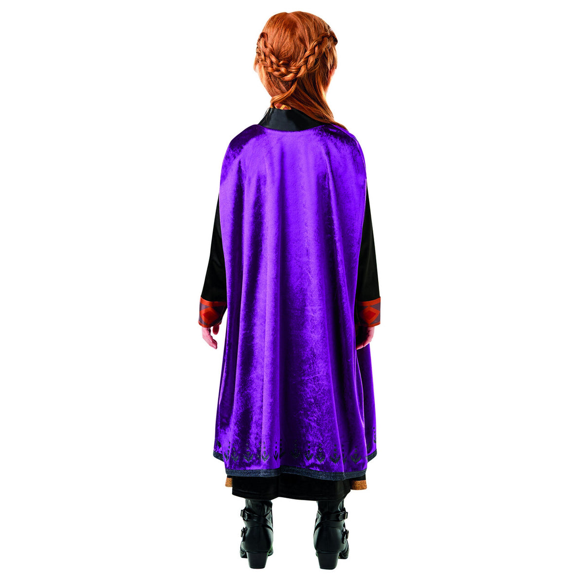 Op deze afbeelding zie je een Kostuums, van het merk Rubies. Op Zoek Naar Avontuur Dappere Anna Deluxe Dress Frozen™ Meisje