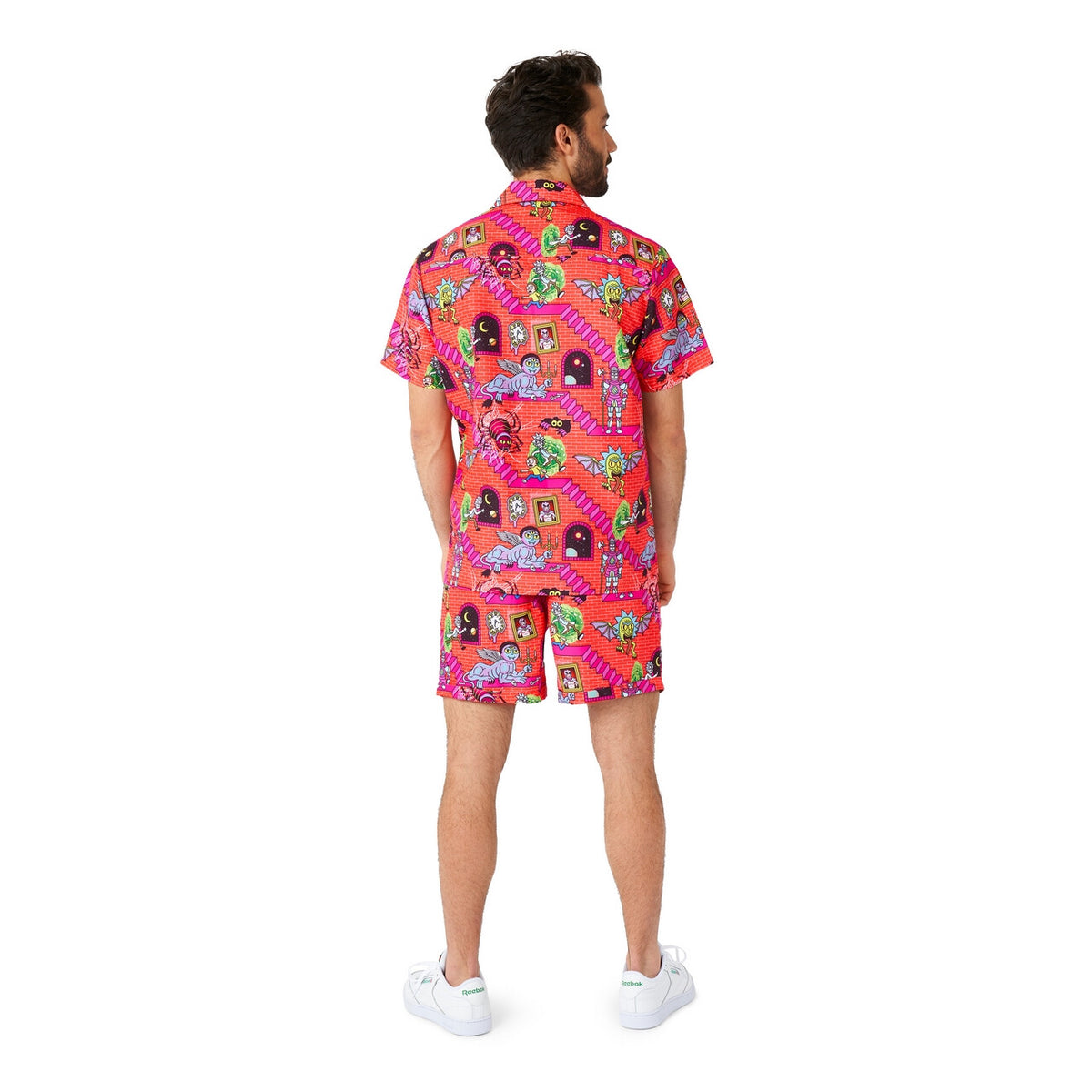 Op deze afbeelding zie je een Kostuums, van het merk Opposuits. Rick & Morty™ Haunted House Man Kostuum