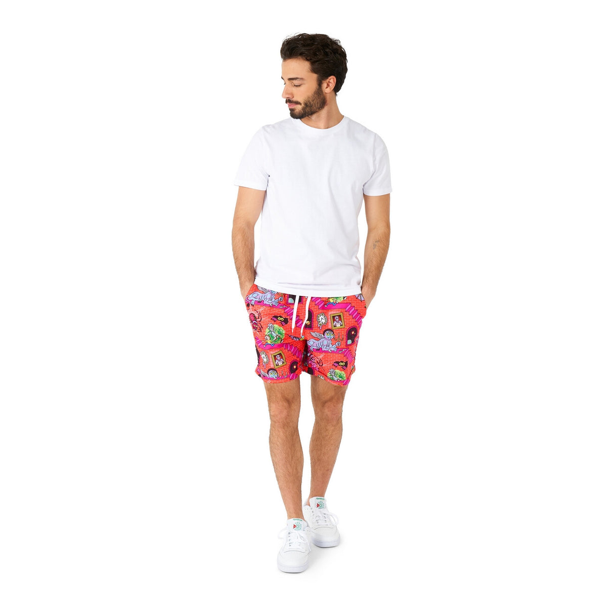 Op deze afbeelding zie je een Kostuums, van het merk Opposuits. Rick & Morty™ Haunted House Man Kostuum