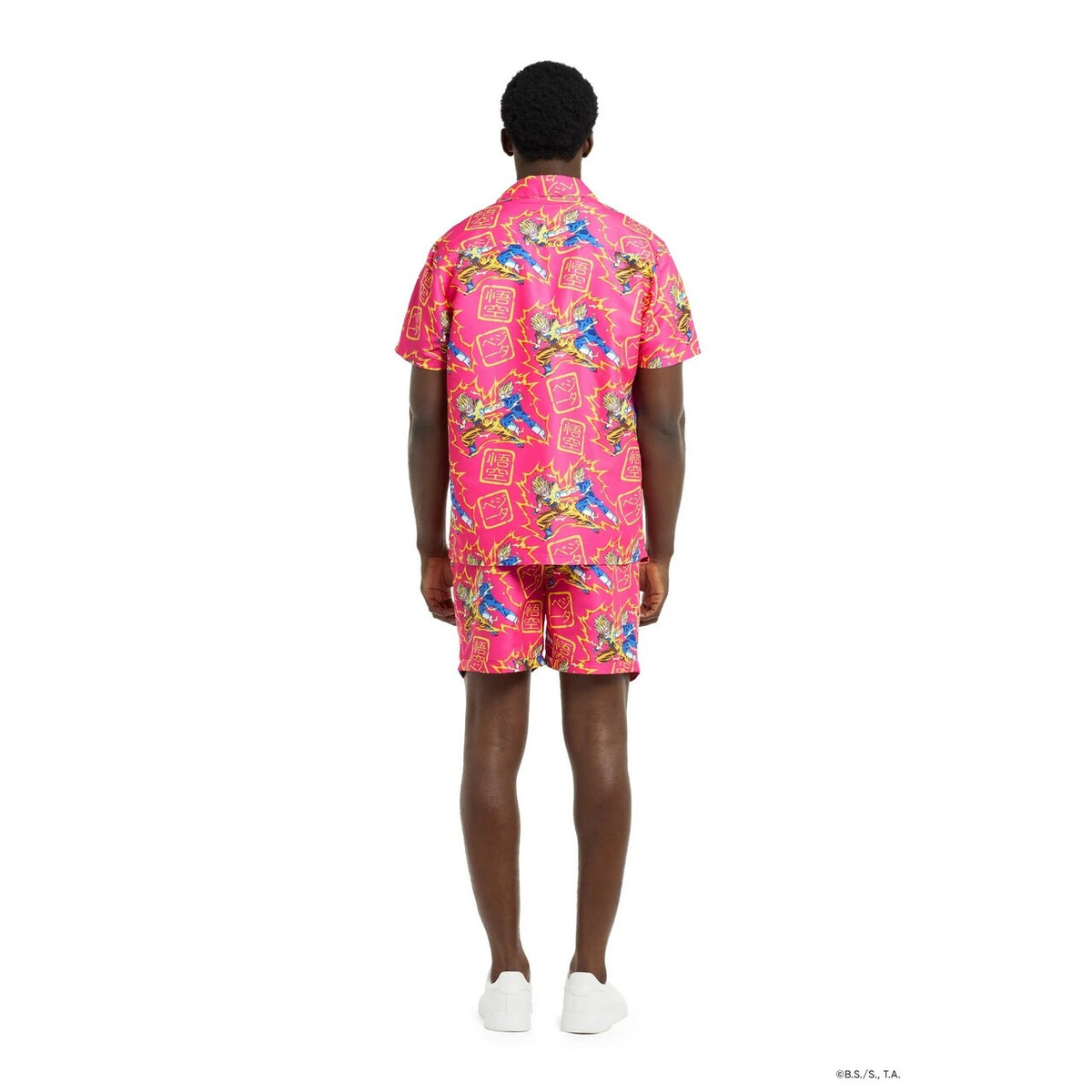Op deze afbeelding zie je een Kostuums, van het merk Opposuits. Dragon Ball Z Goku Vs Vegeta Festival Ready Man Kostuum