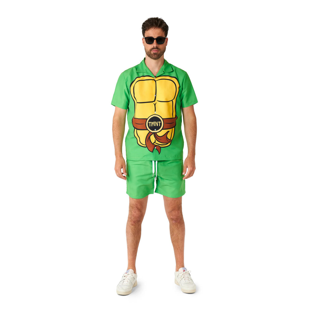 Op deze afbeelding zie je een Kostuums, van het merk Suitmeister. Teenage Mutant Hero Turtle Zomer Style Man Kostuum