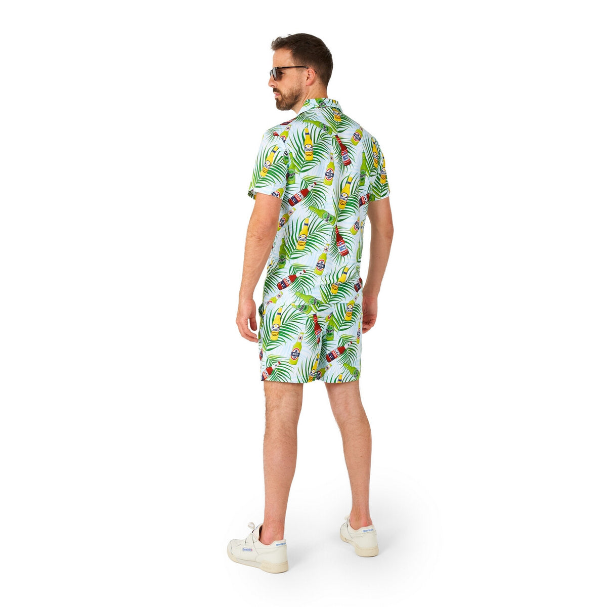 Op deze afbeelding zie je een Kostuums, van het merk Suitmeister. Tropical Beers Blue Holiday Man Kostuum