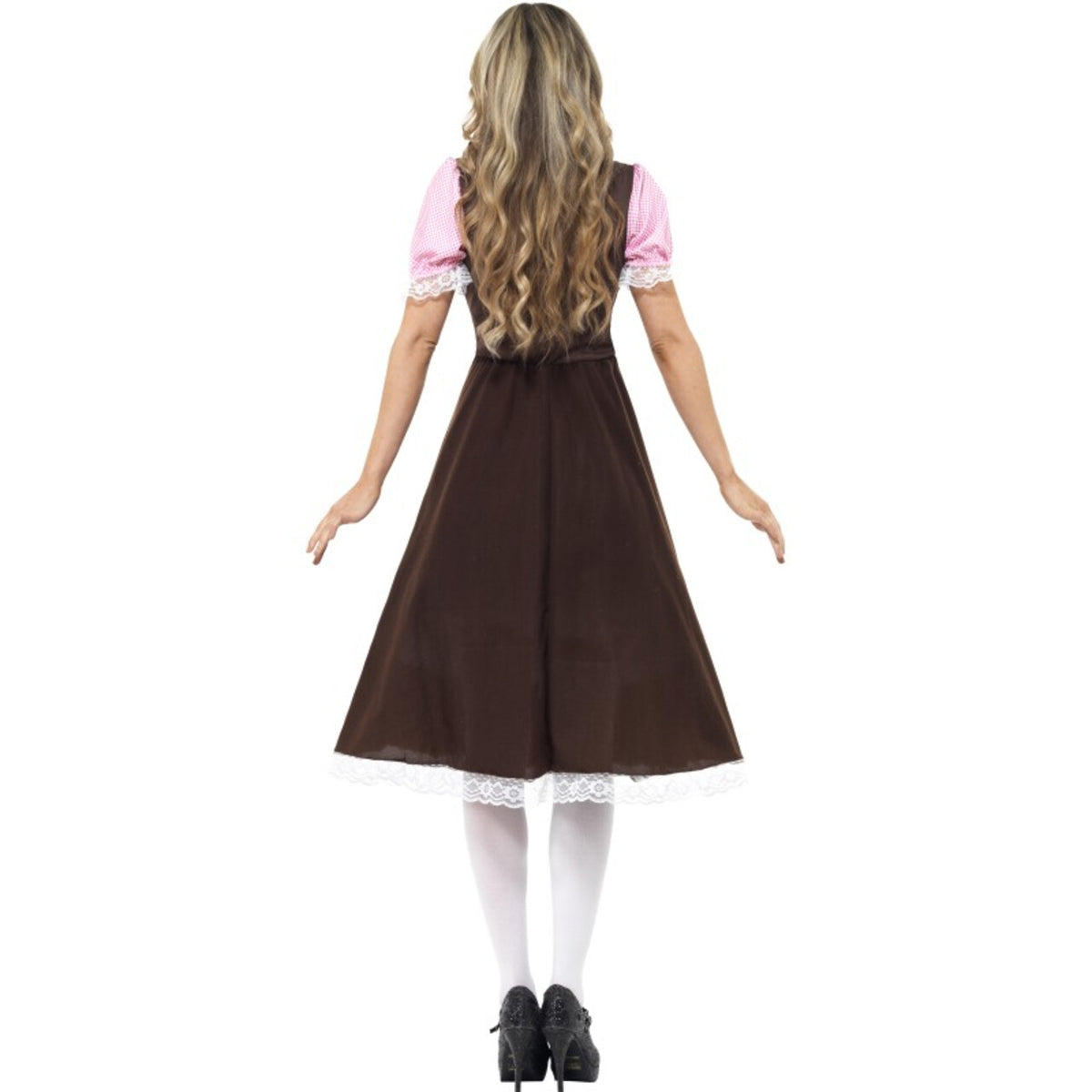 Op deze afbeelding zie je een Kostuums, van het merk Smiffy's. Deerne Van De Taveerne Dirndl Vrouw Kostuum