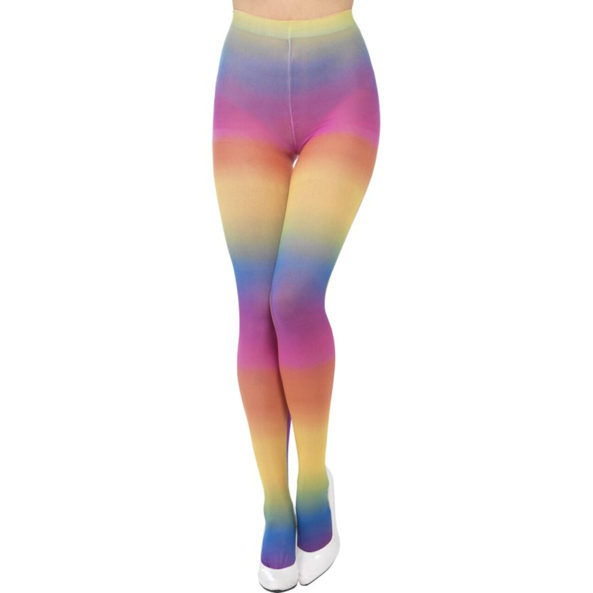 Op deze afbeelding zie je een Accessoires, van het merk Smiffy's. Regenboog Panty Disco Prinses