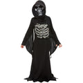 Bourreau Squelette Sinistre Noir Enfant Costume