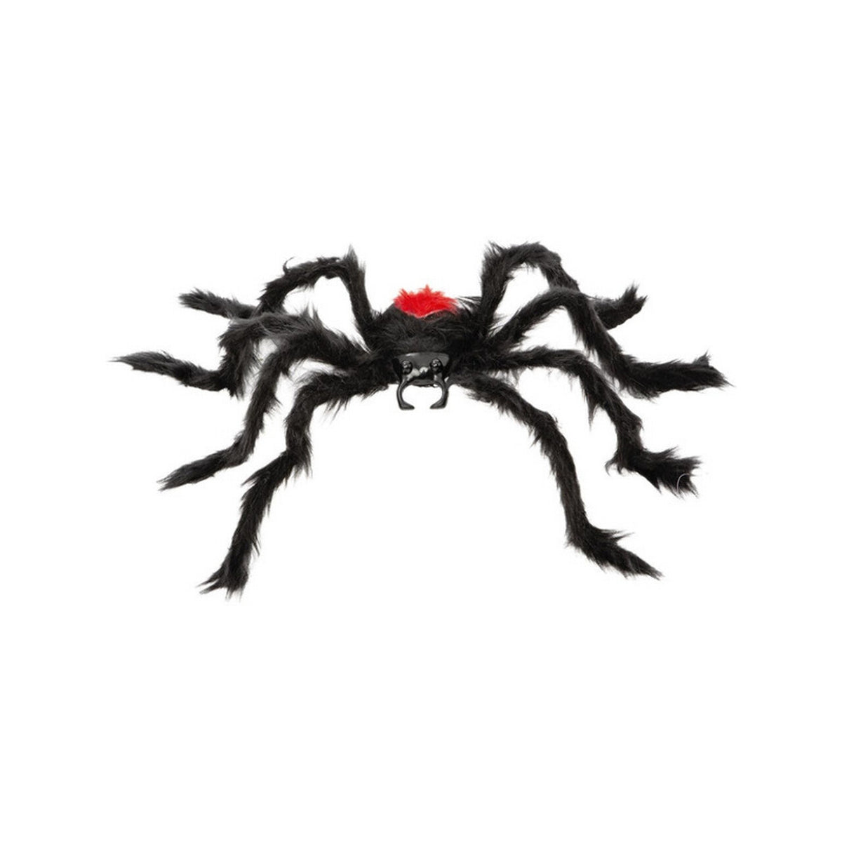 Op deze afbeelding zie je een Decoratie, van het merk Smiffy's. Zwarte Weduwe Spin, 75 Centimeter