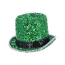 Chapeau De Show Maître Pailleté Vert Noir