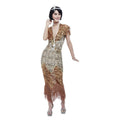 Robe Flapper Dorée Années 20 Charlotte Costume
