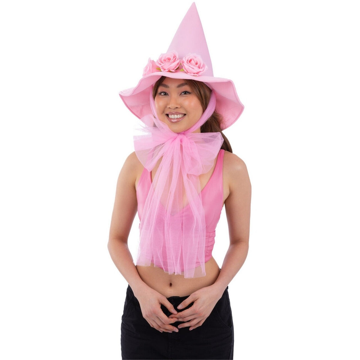 Op deze afbeelding zie je een Accessoires, van het merk Smiffy's. Hoed Goede Sprookjes Heks