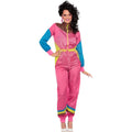 Costume Après-Ski Léopard Années 80 Rose Costume