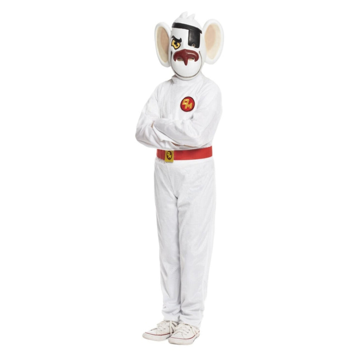 Op deze afbeelding zie je een Kostuums, van het merk Smiffy's. Geheim Agent Danger Mouse Kind Kostuum