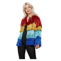 Veste à Franges Arc-En-Ciel