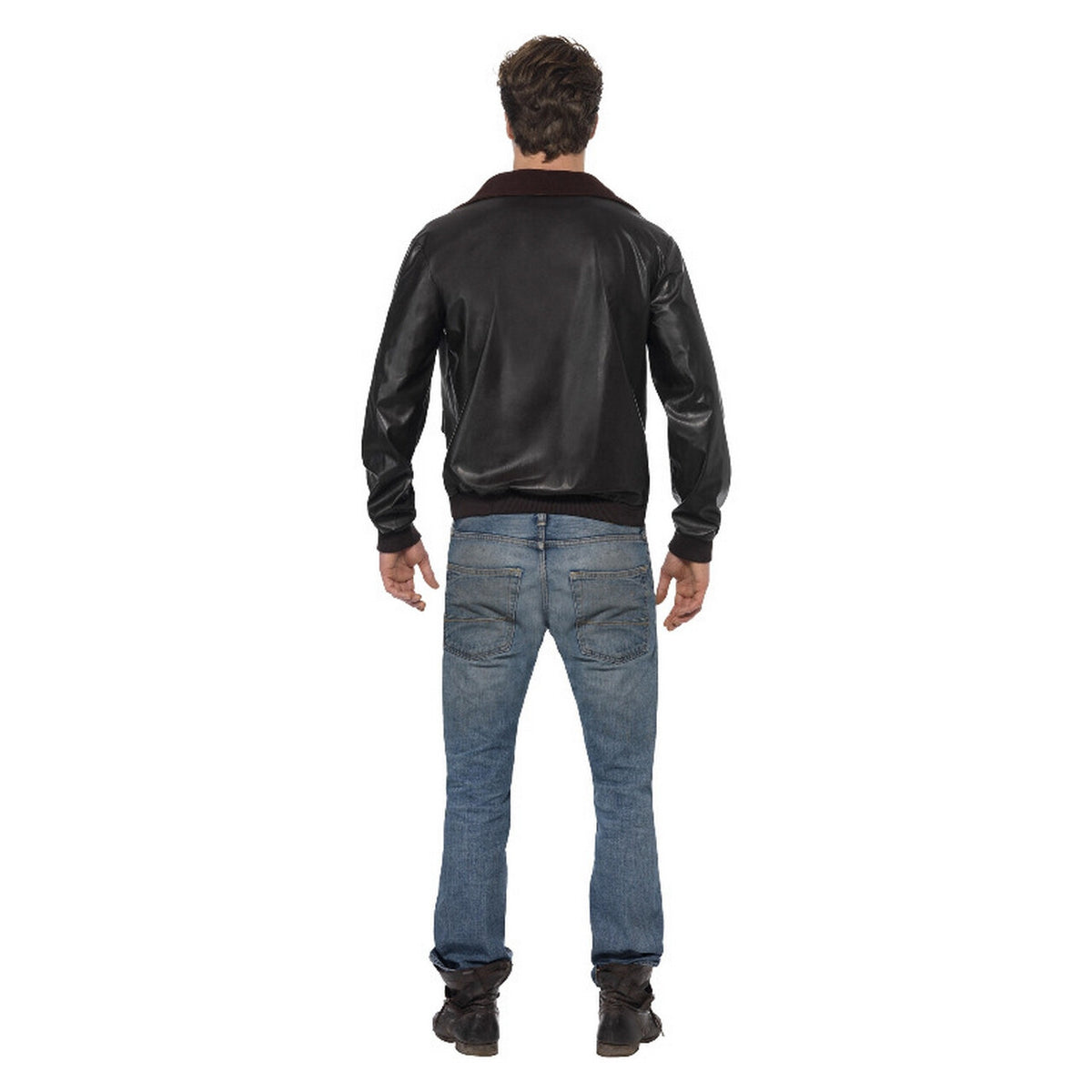Op deze afbeelding zie je een Kostuums, van het merk Smiffy's. Top Gun Bomber Jas Iceman