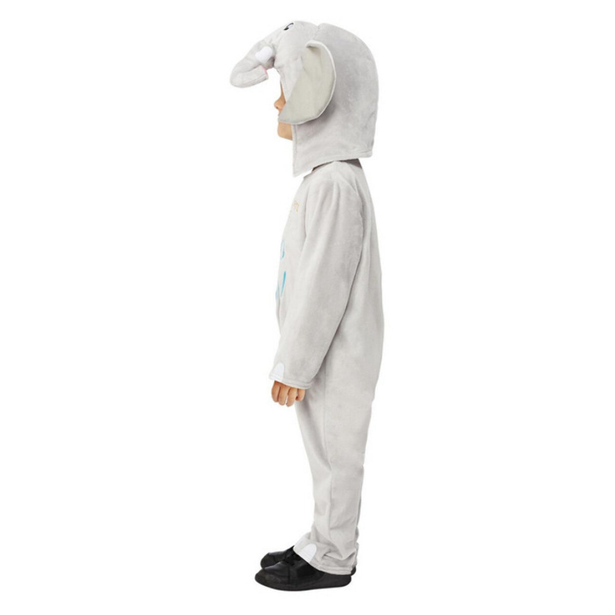 Op deze afbeelding zie je een Kostuums, van het merk Smiffy's. Dear Zoo Deluxe Ollie De Olifant Kind Kostuum