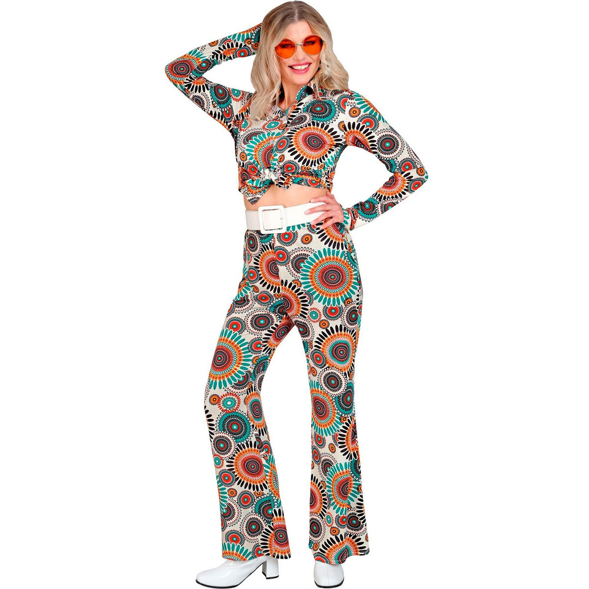 Op deze afbeelding zie je een Kostuums, van het merk Widmann. True Vintage Broek Super 60s Vrouw
