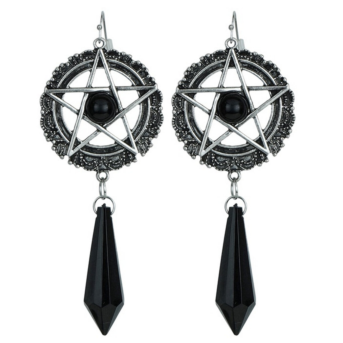 Op deze afbeelding zie je een Accessoires, van het merk Widmann. Oorbellen Satanische Sari