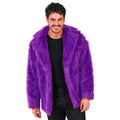 Manteau De Fourrure Just Pimpin Violet