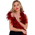 Boa Rouge Foncé 180 Cm 80 G