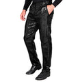 Pantalon Noir En Paillettes Brillantes