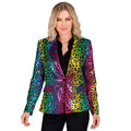 Blazer à Paillettes Jungle Arc-En-Ciel