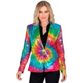 Blazer à Paillettes Cercles Hippie