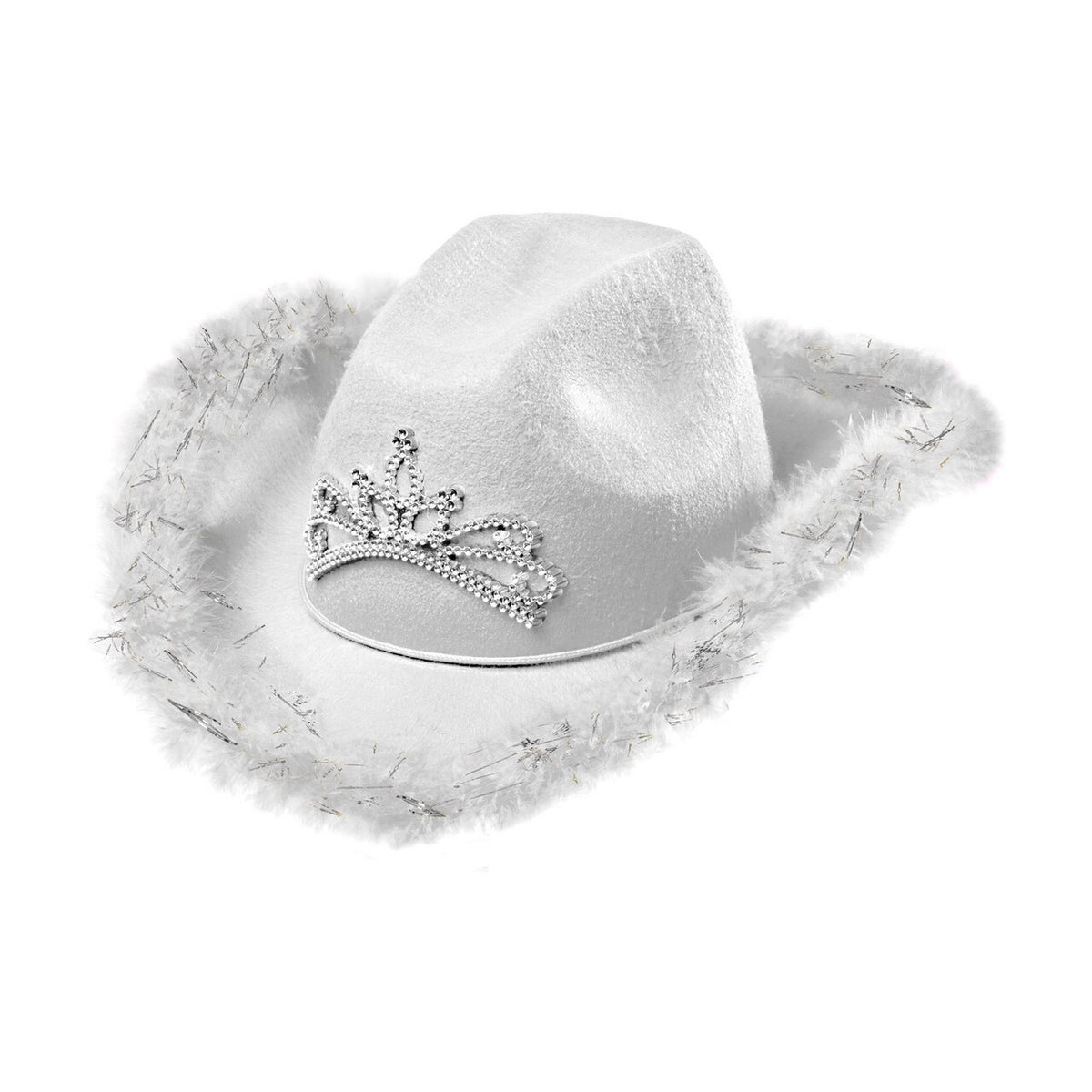 Op deze afbeelding zie je een Accessoires, van het merk Widmann. Cowgirl Hoed Barn Queen